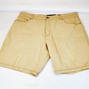 Men's Cabela's Tan Camel Flat Front Chino Shorts